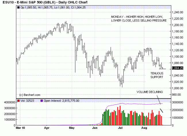 S&P D 23 Aug 10